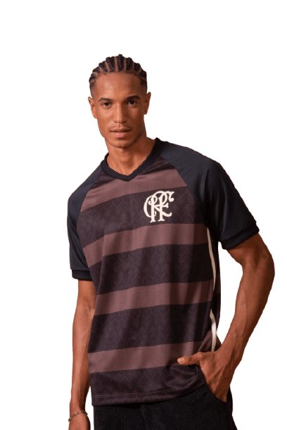 Tshirt Diamante Masc Fla Consciencia Negra 2025 Preto/marrom 001007857z4